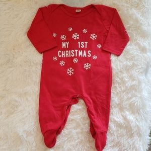 🎉🎉HP🎉🎉My 1st Christmas footed Sleeper